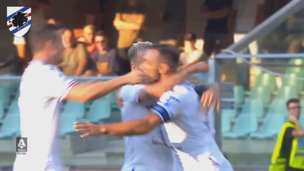 Caputo's stunning goal against Verona